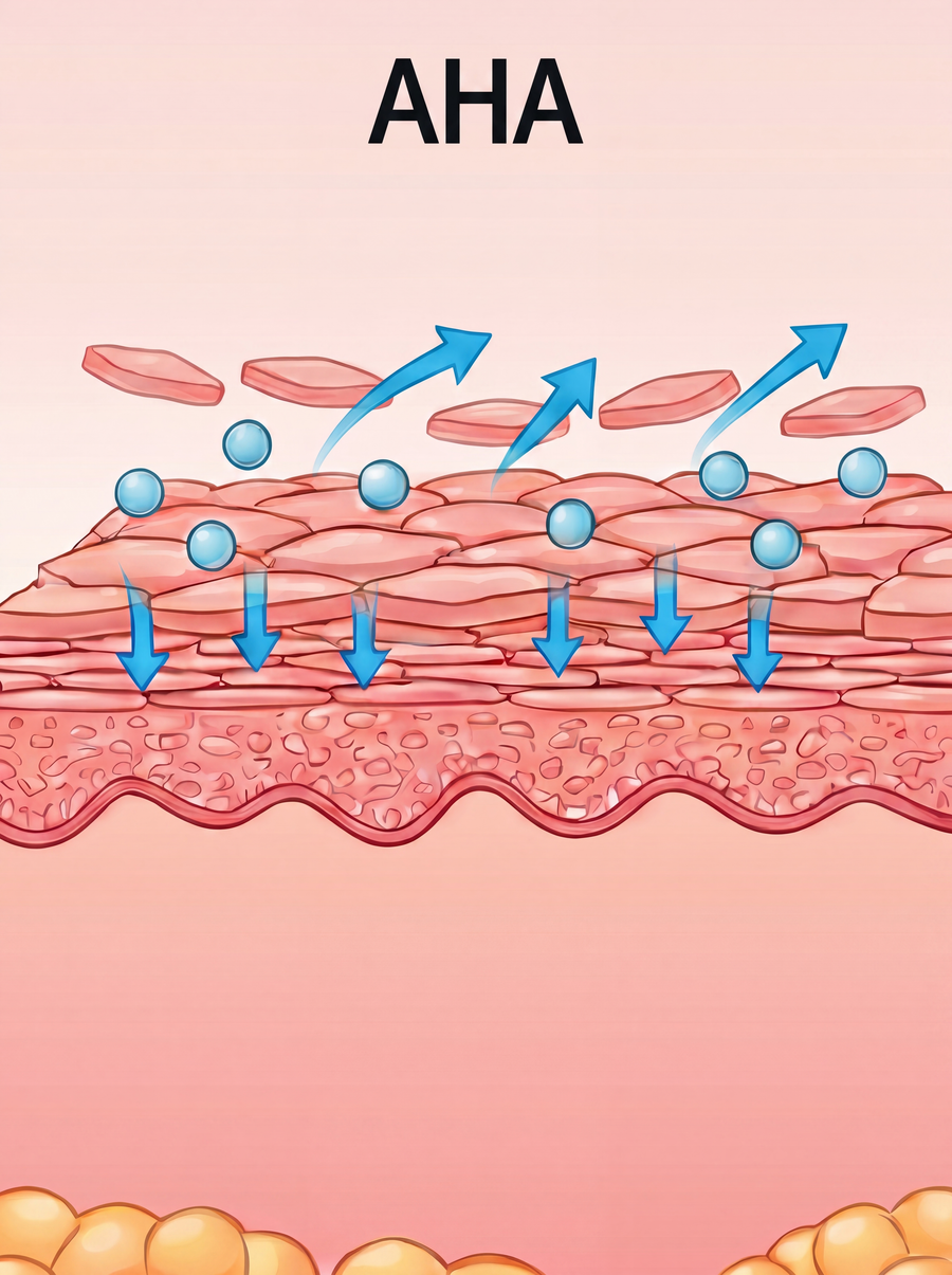 Refines surface dead skin cells to improve skin...